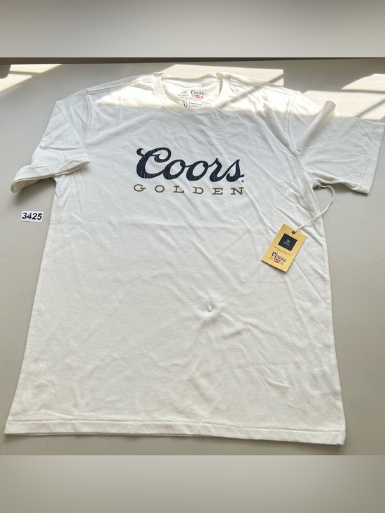 Brixton Other - Brixton Coors T Shirt Small Off White Premium Fit New